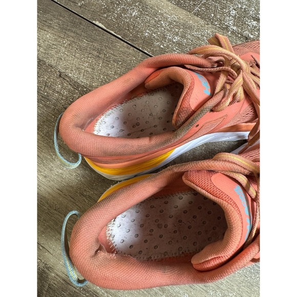 Hoka One One Bondi 7 Camellia Costal Shade Women's Running Shoes Size 10 - Picture 7 of 8